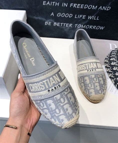 dior grey espadrilles|Espadrilles .